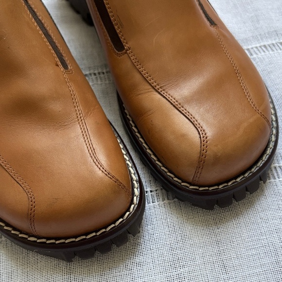 Donald J. Pliner Tan Leather Women's Loafer - Picture 4 of 15